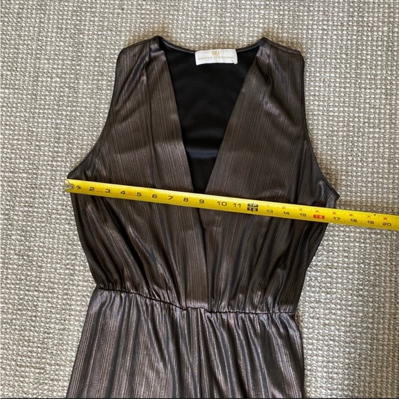 Amanda Uprichard Metallic Jumpsuit - Picture 9 of 11